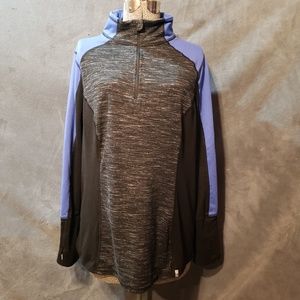 Active Life thin pullover zip-up jacket XXL